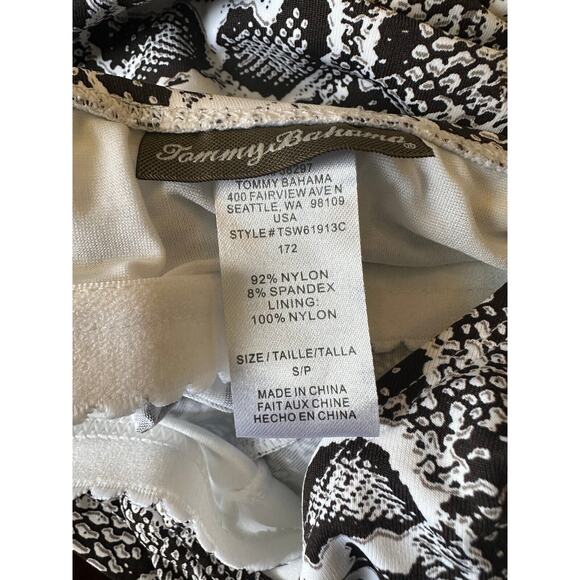 Tommy Bahama Snake High Neck Spa Dress Swim Cover Up Halter Animal Print Small - Picture 4 of 8